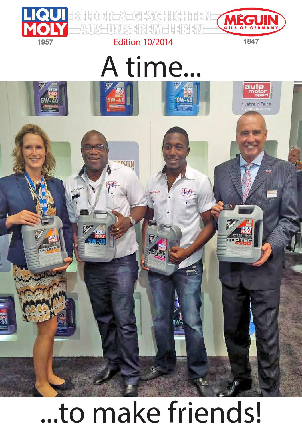 Magazine Liqui Moly Octubre 2014: �A Time to Make Friends�