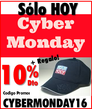 S�lo HOY Cybermonday en Liqui Moly Madrid Store: 10%Dto. + gorra oficial LIQUI MOLY